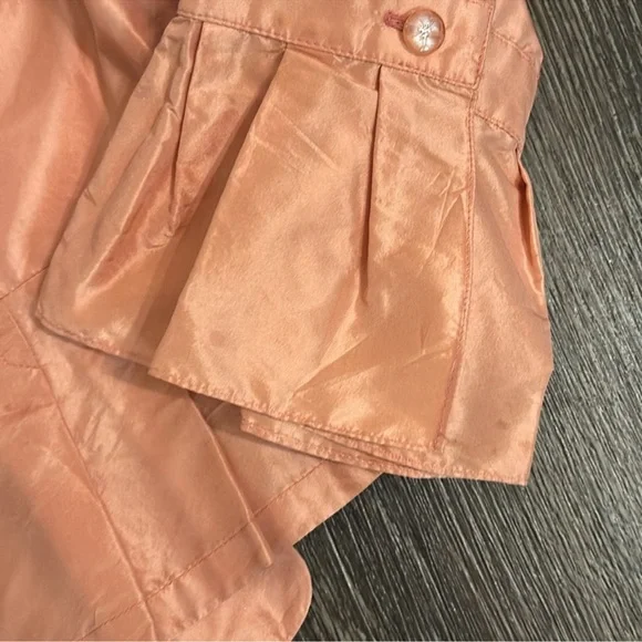 Rickie Freeman for Teri Jon Peach and Gold 2 Piece Dress - Picture 5 of 7